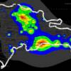 Mapa de Contaminación Lumínica en República Dominicana.