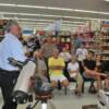 Nuestro miembro Agustin Rivera brindando una charla sobre Uso de Telescopios en Walmart de Mayaguez.